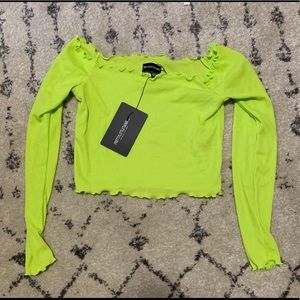 PrettyLittleThing Tops - Neon Crop Top PrettyLittleThing Tops - Neon Crop Top